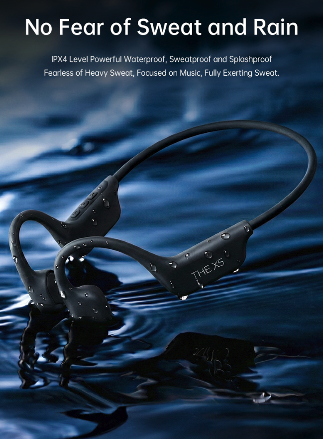 THE X5 Wireless Bone Conduction Sports Headphones Open-Ear