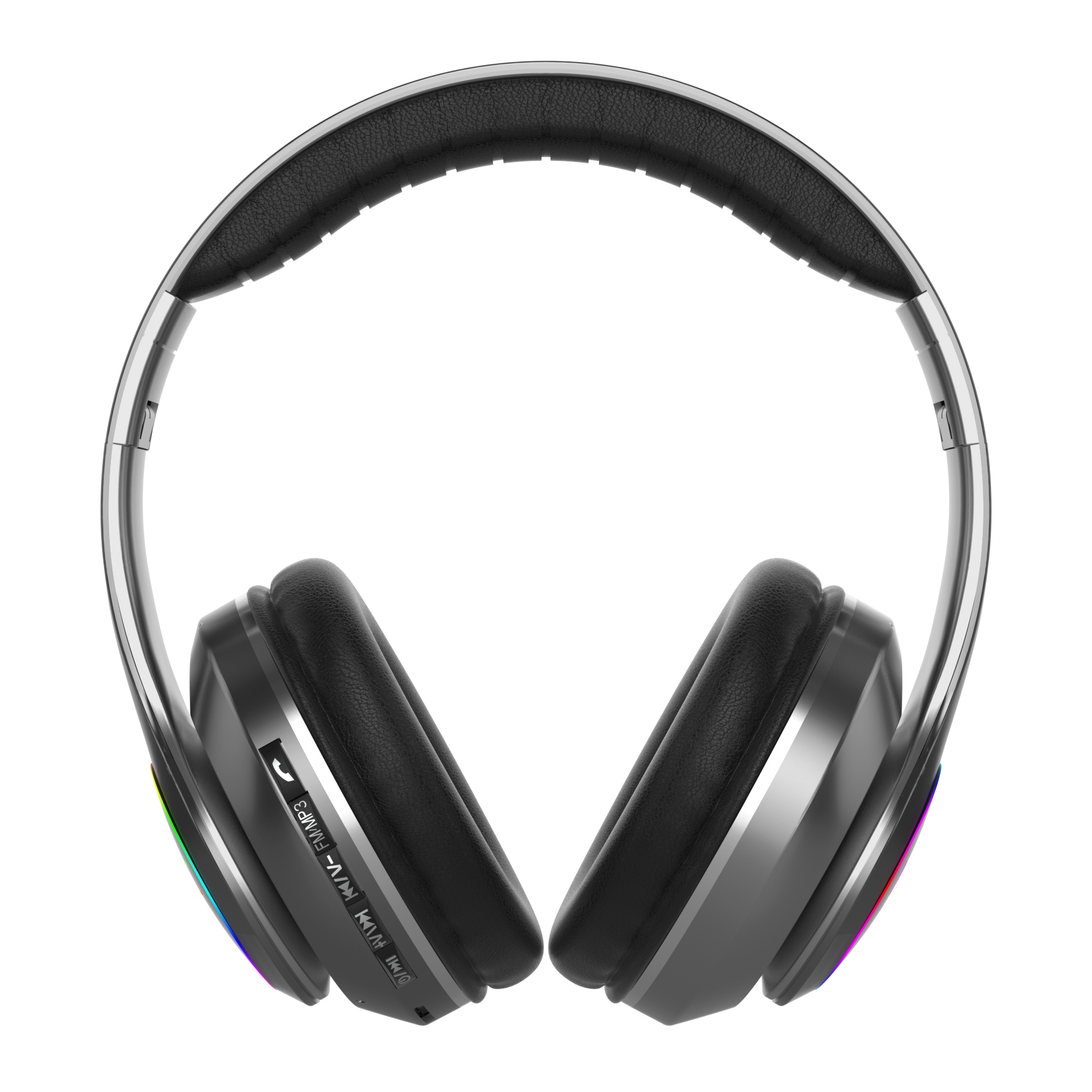 Wireless Bluetooth 5.0 Headphones with RGB Light & Mic