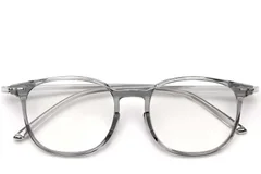 BS0423-0040_Grey_Rectangular_TR90_Glasses_front