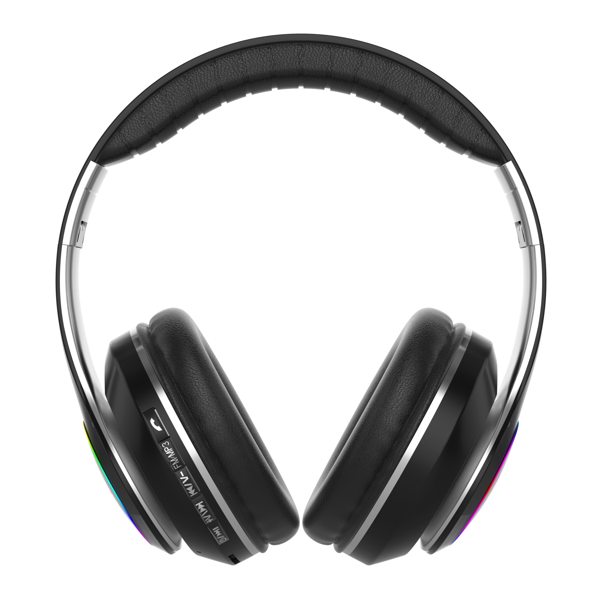 Wireless Bluetooth 5.0 Headphones with RGB Light & Mic