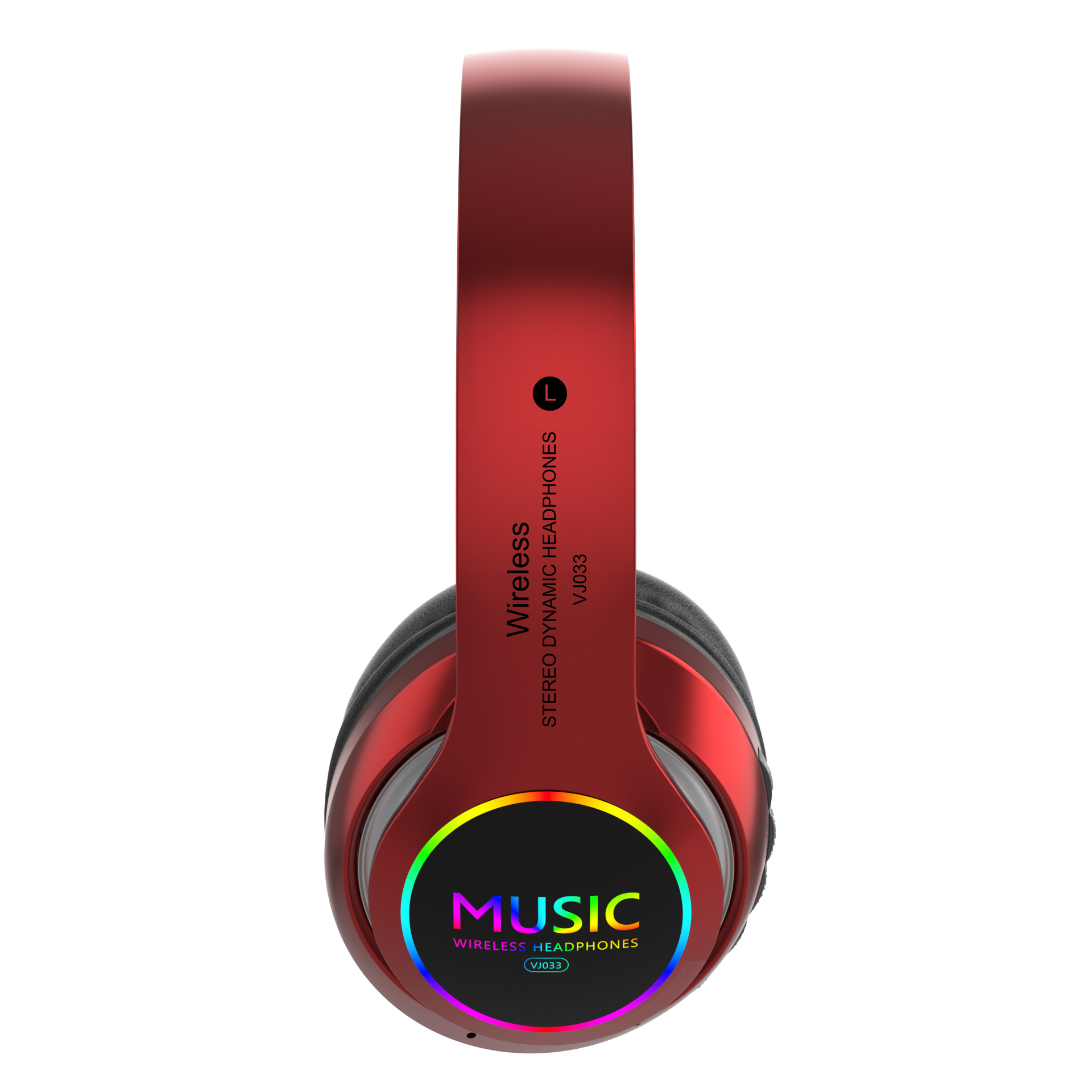 Wireless Bluetooth 5.0 Headphones with RGB Light & Mic