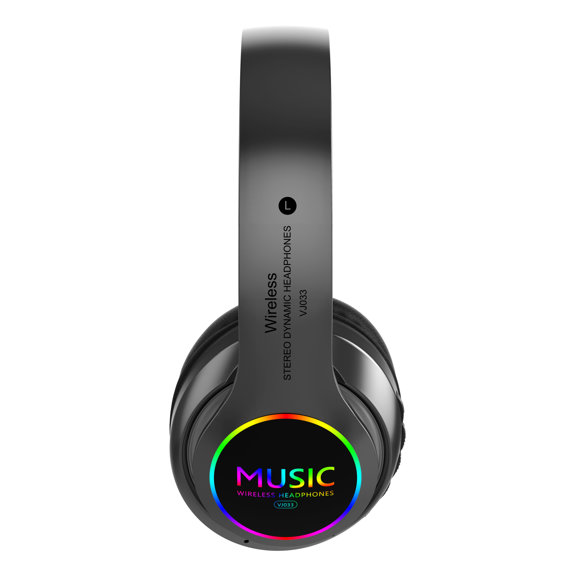 Wireless Bluetooth 5.0 Headphones with RGB Light & Mic