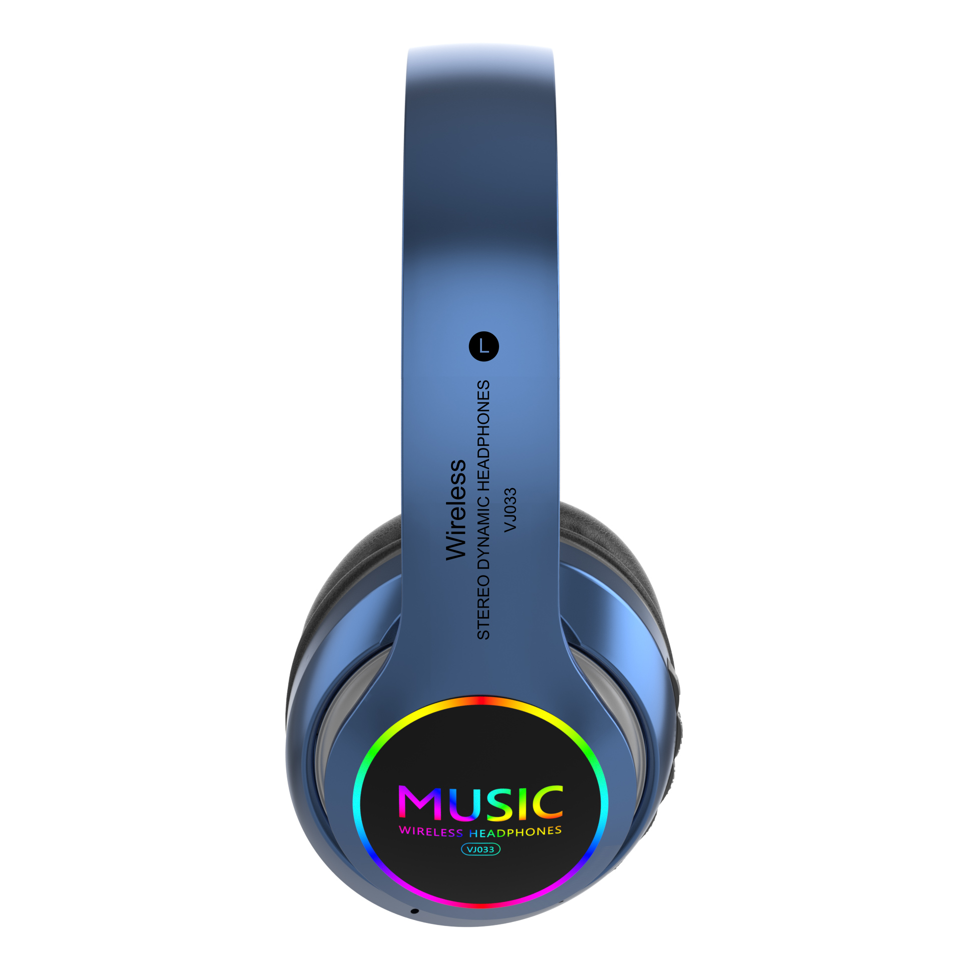 Wireless Bluetooth 5.0 Headphones with RGB Light & Mic