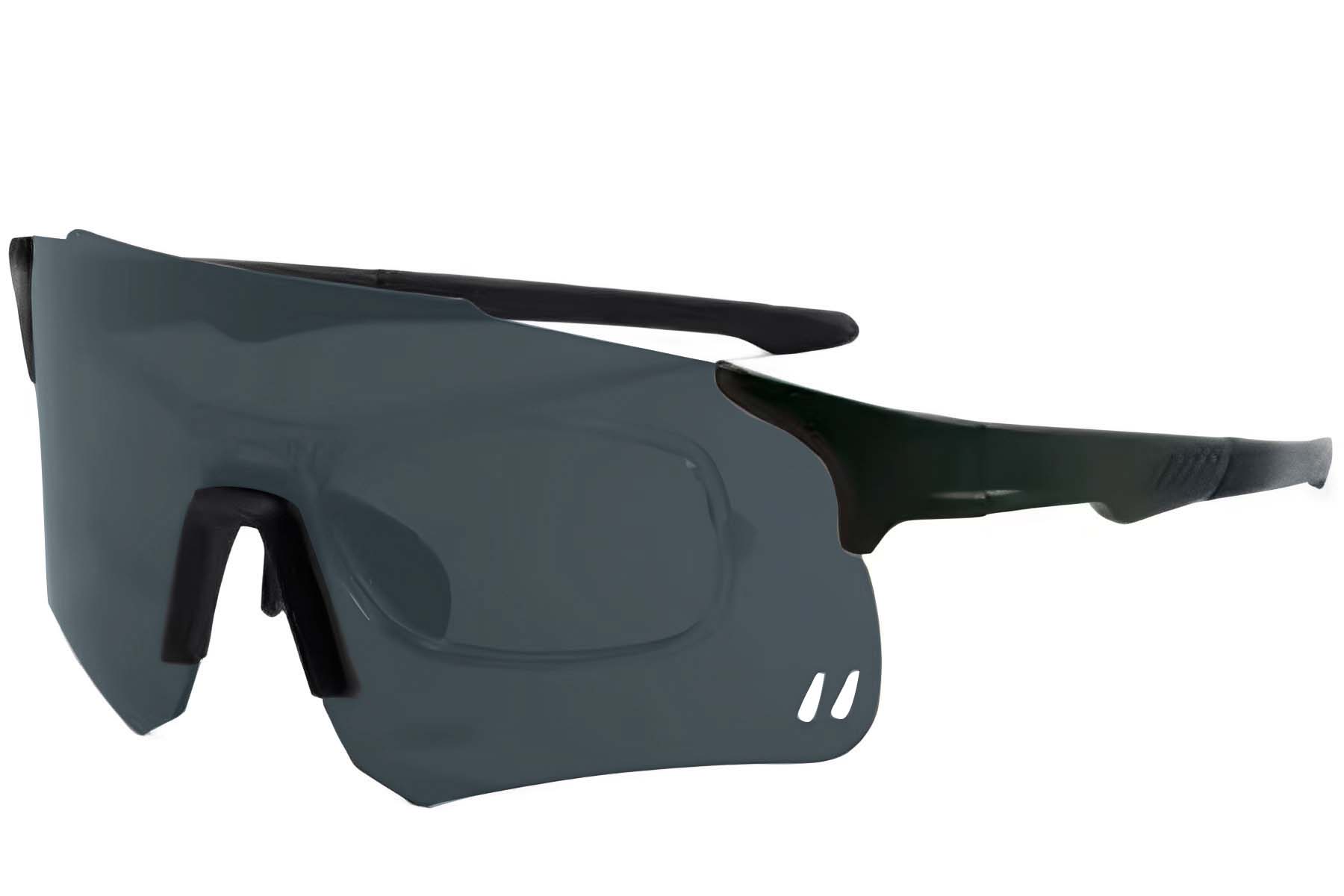 Aviator Black Plastic Sunglasses #BS2426-0001