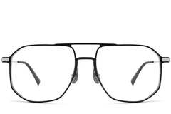 BS1025-0332_Silver_Aviator_Metal_Glasses_front