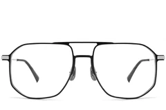 BS1025-0332_Silver_Aviator_Metal_Glasses_front