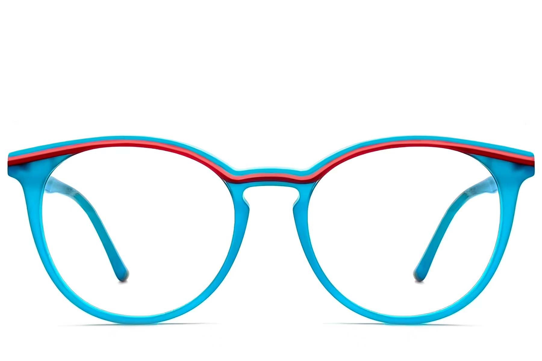 BS0218-0495_Blue_Round_Acetate_Glasses_front