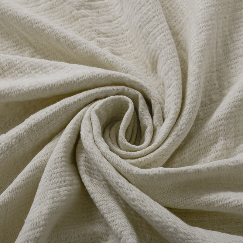 Thickened Lyocell Cotton Linen Blend Machine Washable Breathable Soft Throw Blanket
