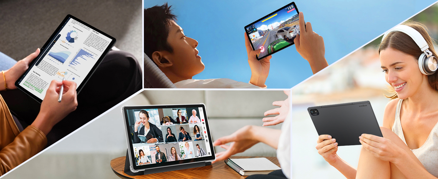 Kinstone 10.1" Android 12 Tablet 8GB+256GB Octa-Core