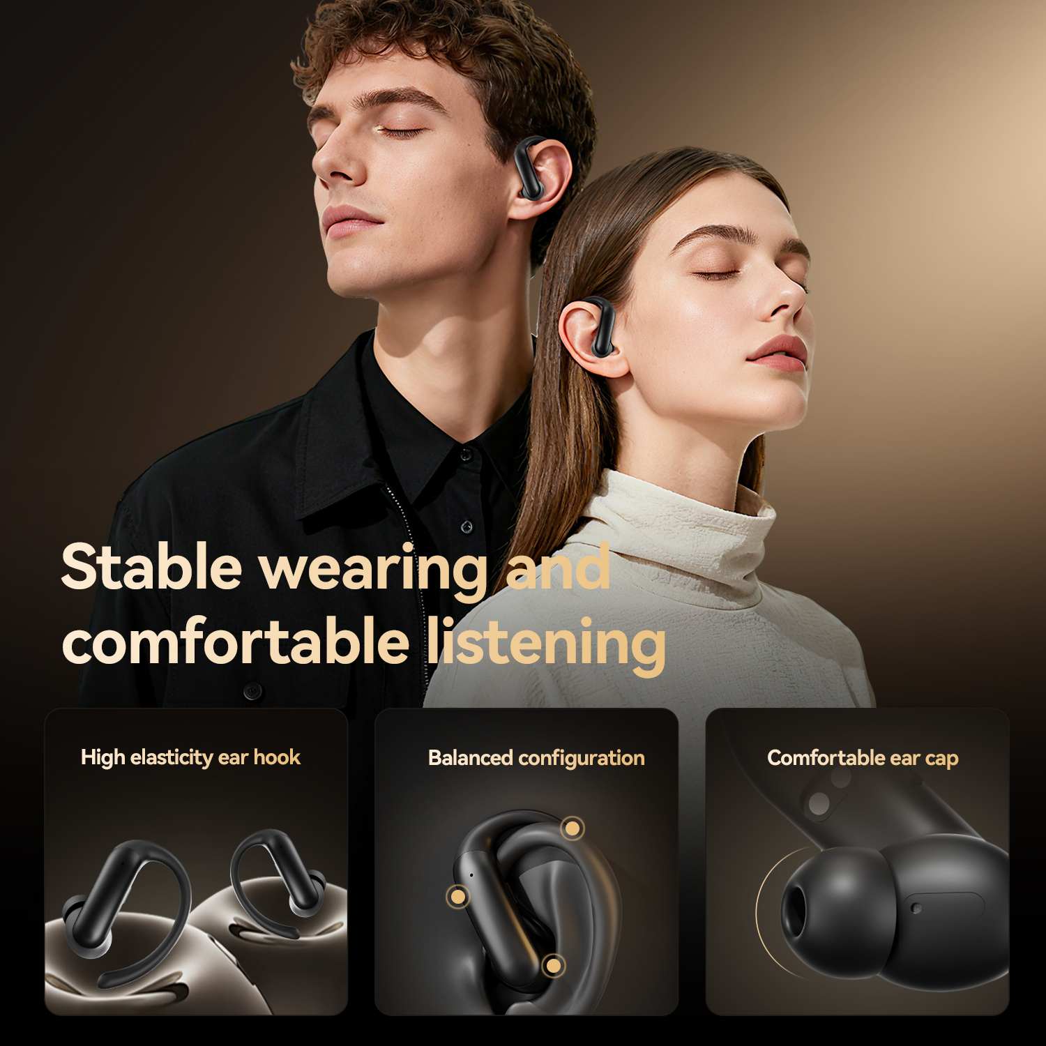 2-in-1 Wireless Earbuds with Built-in LED Makeup Mirror Case Model#M165
