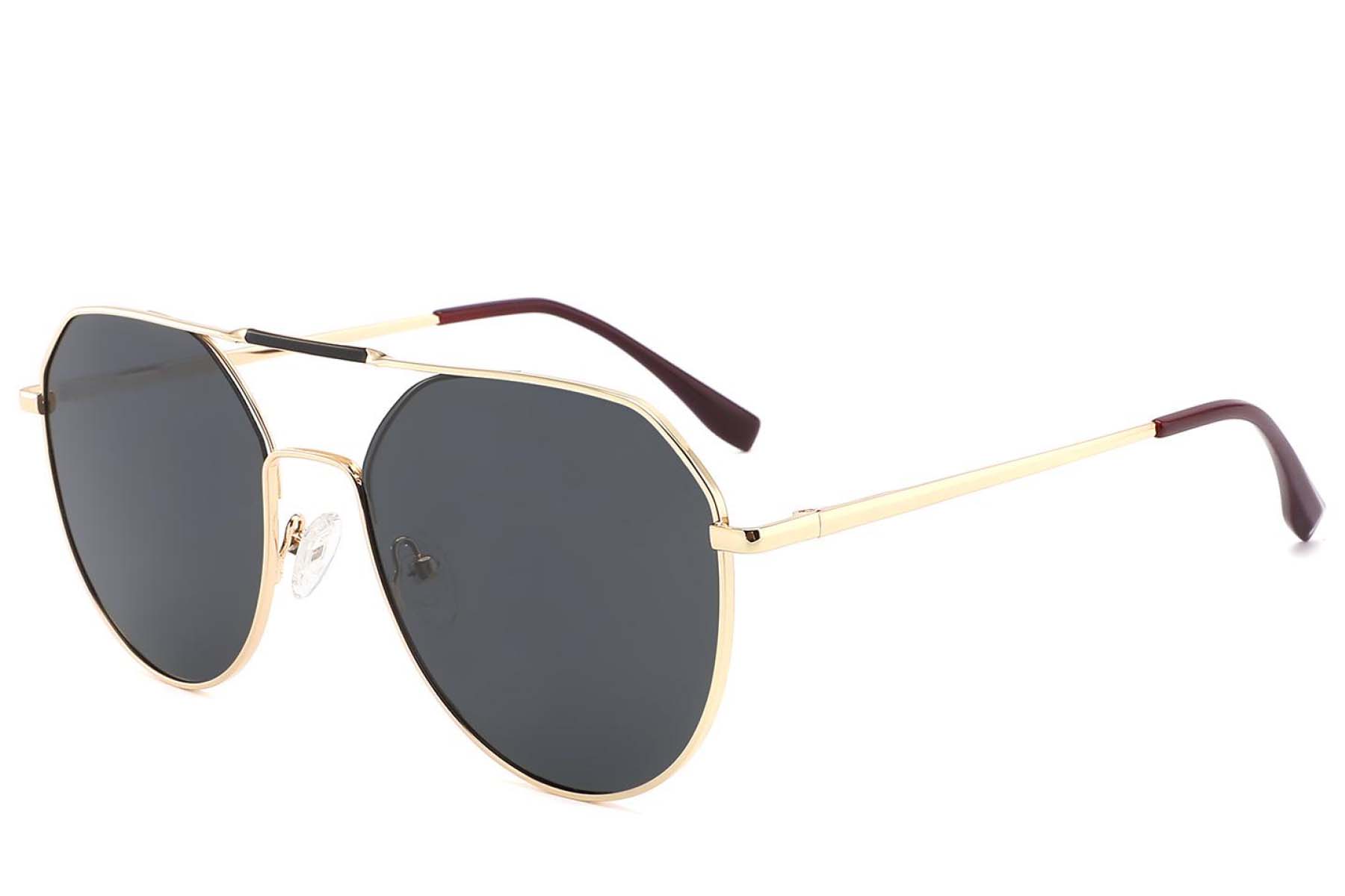 BS2012-2733_Golden_Aviator_Metal_Sunglasses_corner