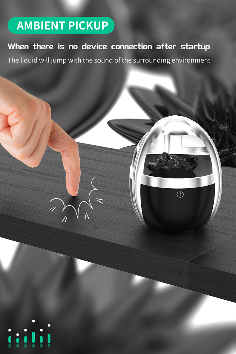 Ferrofluid Bluetooth Speaker - Portable & Immersive Sound