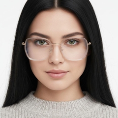 BS0406-0159_Transparent_Geometric_Metal_Glasses_model