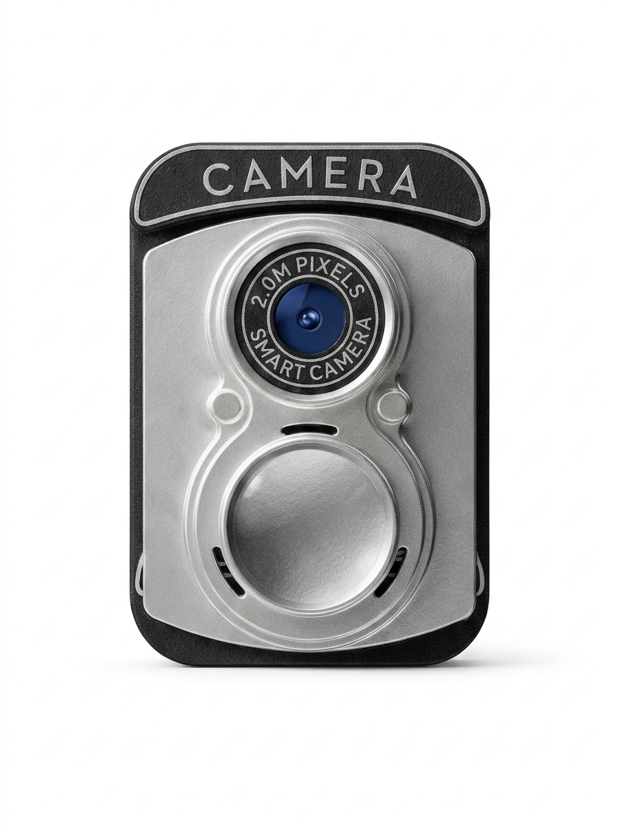 Retro Mini Camera 2.0MP Portable Video & Photo Recorder, Vibrant Color Screen, 70 Mins Recording, 200mAh