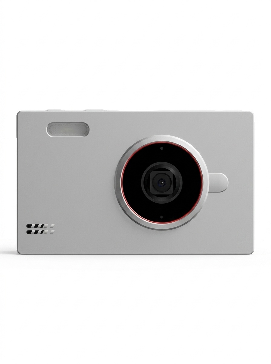 Minicámara digital portátil 4K de 80 MP, pantalla IPS de 2,4 pulgadas, enfoque automático, batería con 90 minutos de duración y compatible con tarjetas Micro SD.