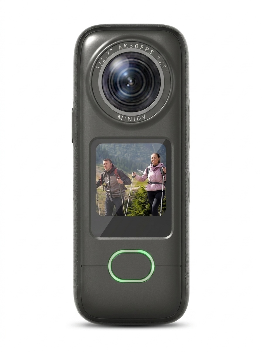 Cámara de acción M3 4K con pantalla táctil de 1,4 pulgadas, función para compartir por WiFi, resistencia al agua IPX6 y 3,5 horas de duración de la batería.