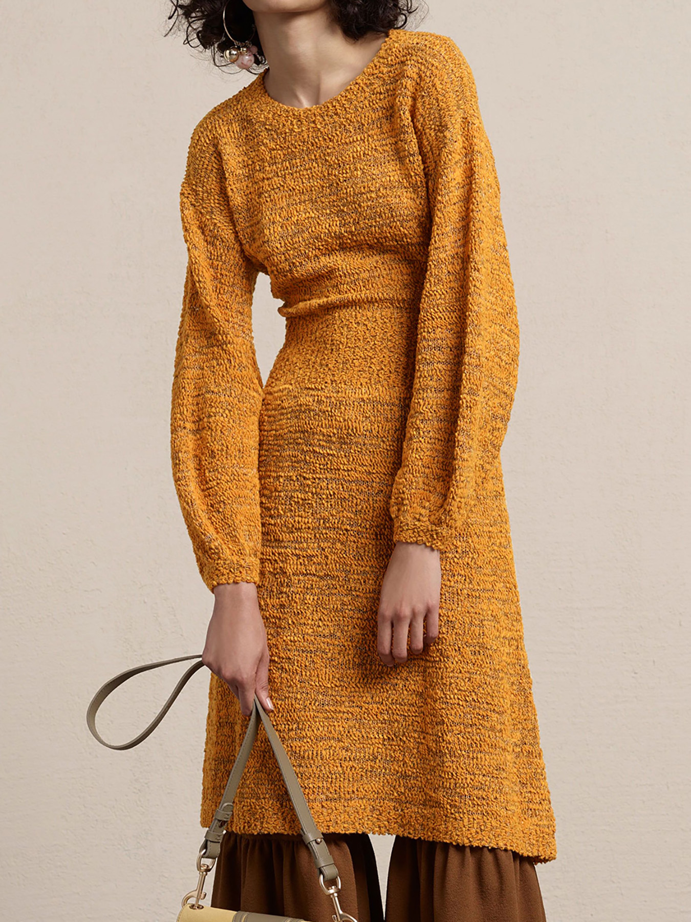 Chunky Knit Sweater Dress Long Sleeve Fall Winter