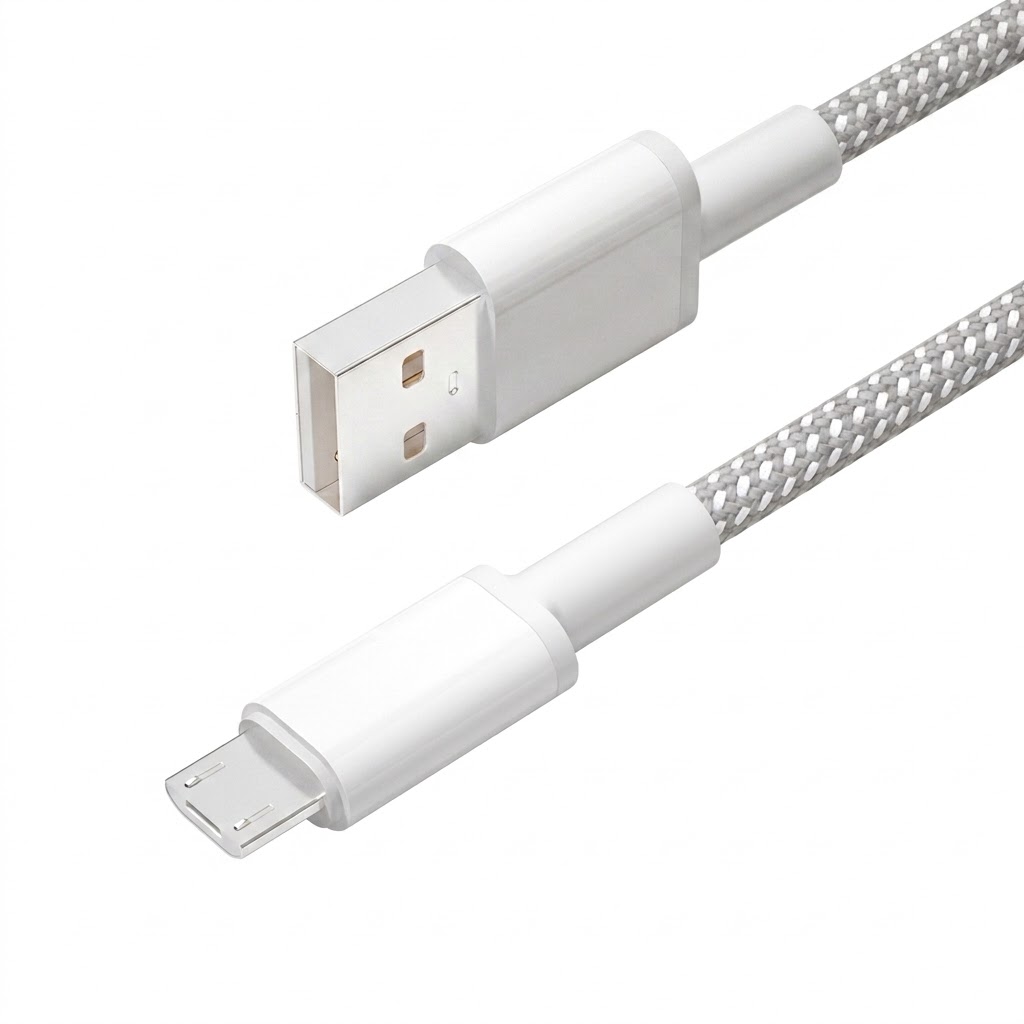 66W Multi-Port Charging Cable, Nylon Braided Universal Fast Charger USB Cord for Phones and Tablets