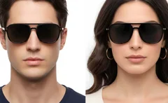 BS2503-0292_Tortoiseshell_Aviator_Plastic_Sunglasses_model