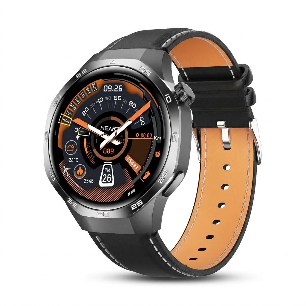 GT5 Pro Smart Watch with 1.53" Round HD Display & Bluetooth Calling