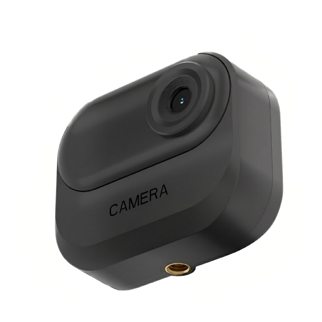 Mini cámara de acción portátil HD 1080P con estuche de carga portátil, batería de 300 minutos de duración y soporte magnético.