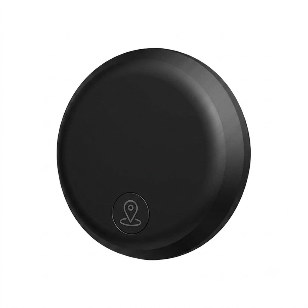 Apple Find My Compatible Item Tracker, Global GPS Locator for Keys, Bags, Luggage, Water-Resistant, 365-Day Battery Life