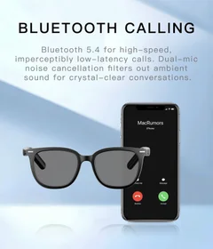 AG11_Black_TR90_Smart_AI_Glasses_Detail