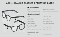 AG11_Black_TR90_Smart_AI_Glasses_Detail