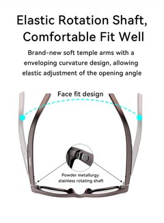 AG18 Black TR90 Smart AI Glasses #BS1223-0004