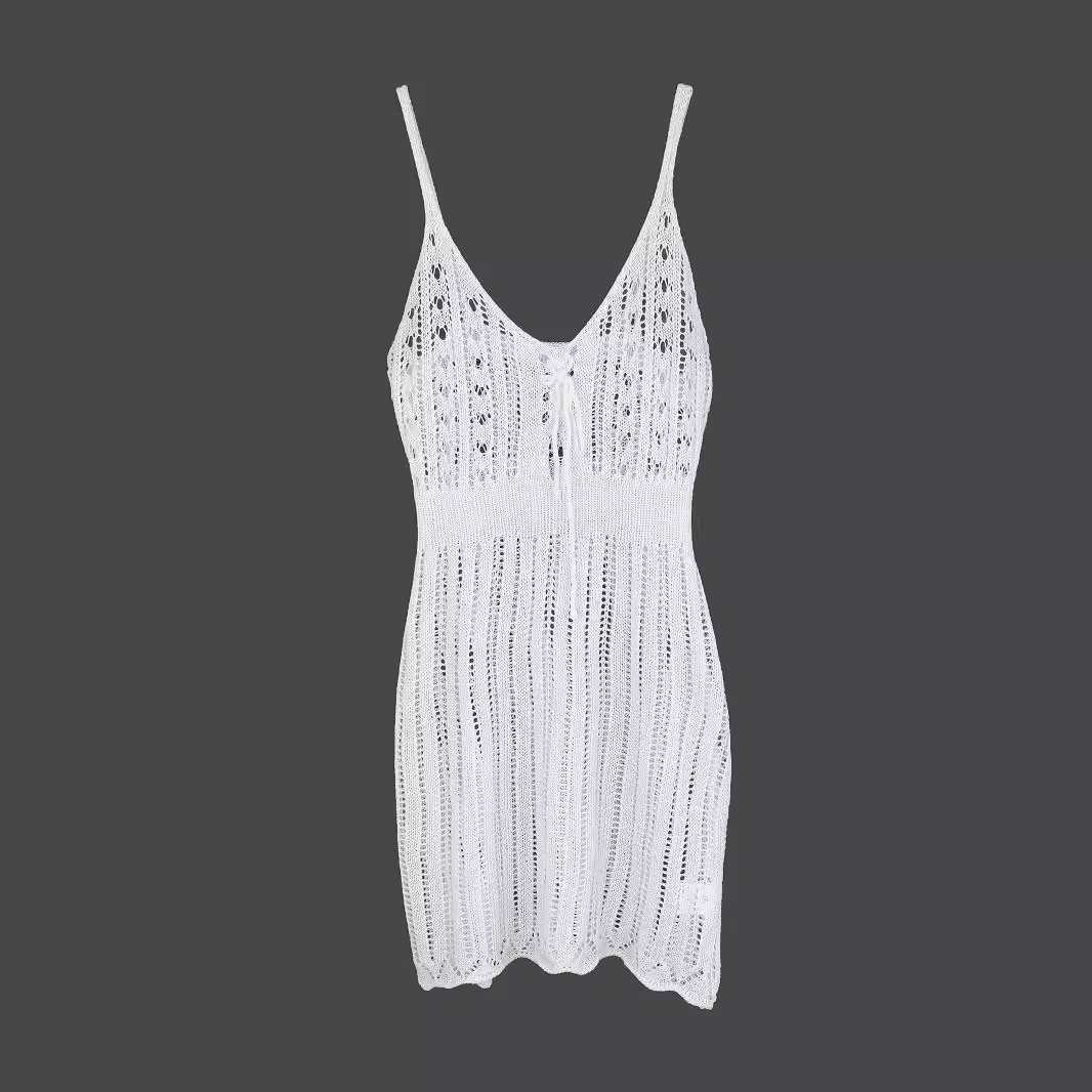 Bandage Cutout Strappy Beach Dress