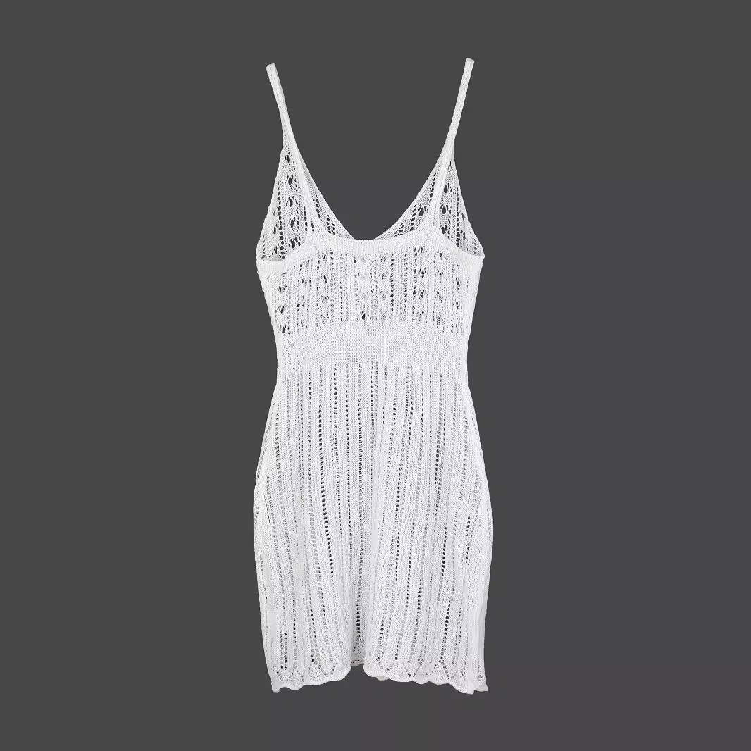 Bandage Cutout Strappy Beach Dress