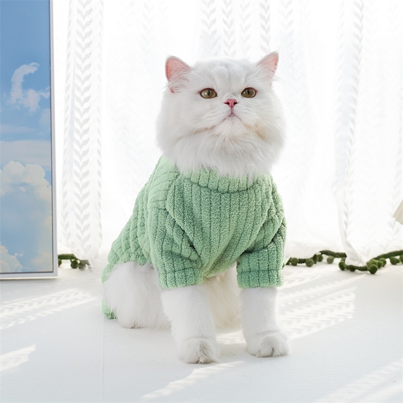 Fleece Pet Four-Legged Pajamas with Harness D-Ring