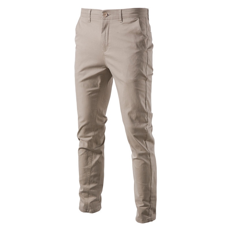 Pantalon homme respirant, style business casual, automne-hiver