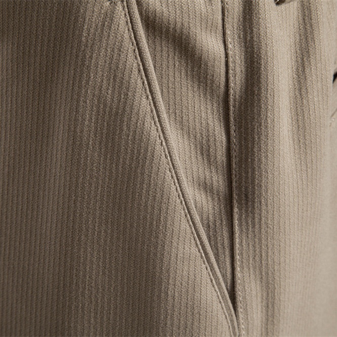 Thickened Business Casual Men's Trousers for Autumn and Winter