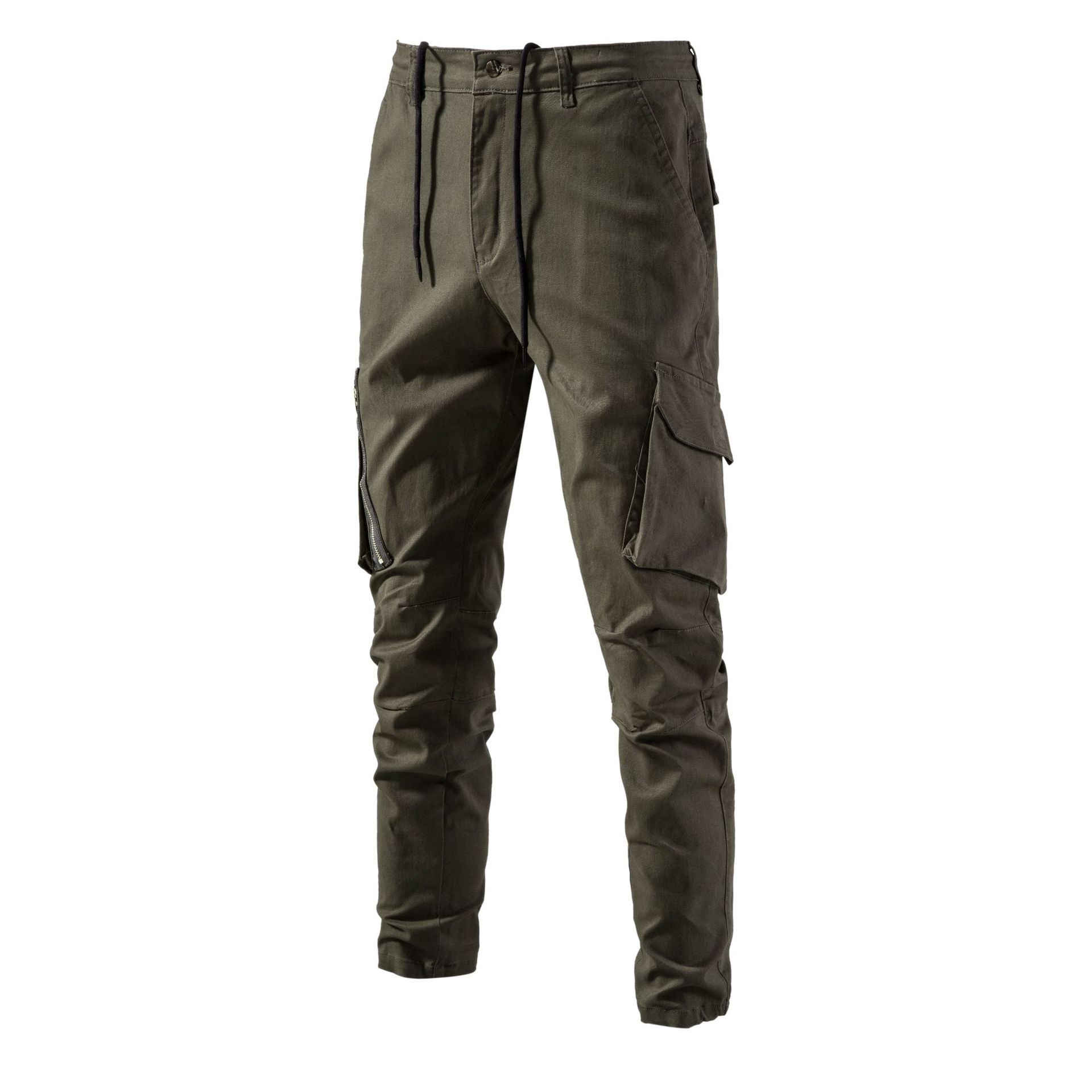 Breathable Multi-Pocket Casual Trousers for Men