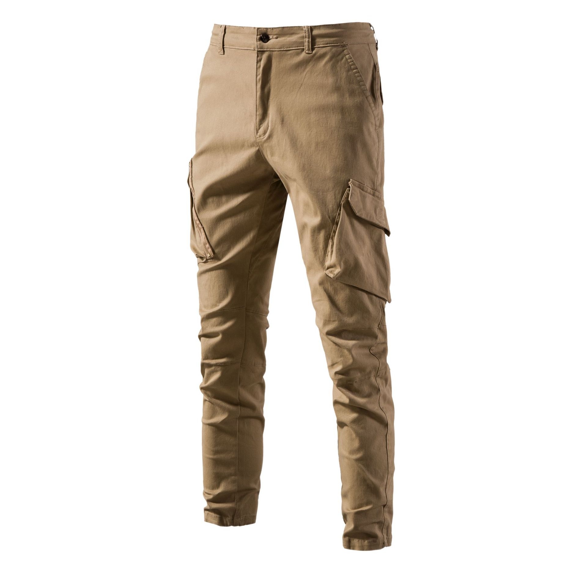 Breathable Multi-Pocket Casual Trousers for Men