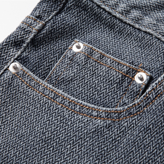 Retro Starry Sky Pattern Straight Leg Denim Shorts for Summer Casual Wear