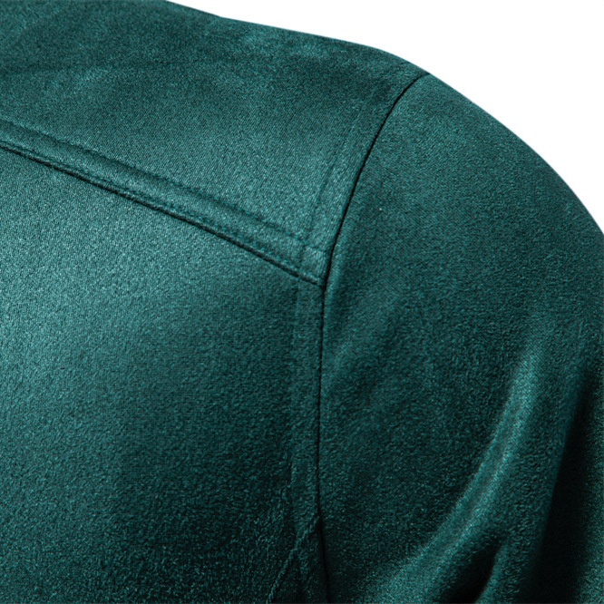 Versatile Solid Color Men's Workwear Jacket for Autumn and Winter