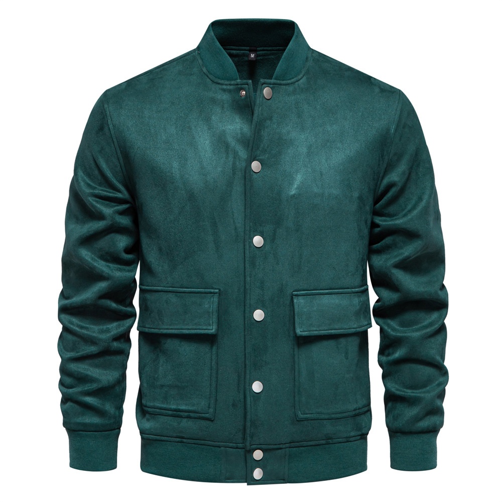 Stand Collar Autumn/Winter Casual Men's Jacket