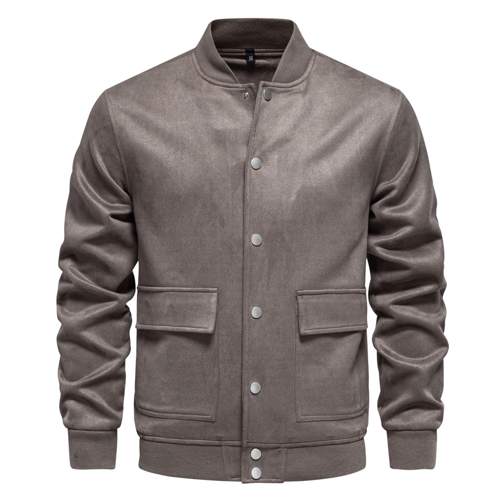 Stand Collar Autumn/Winter Casual Men's Jacket