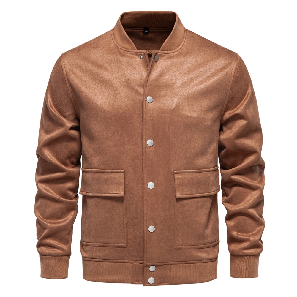 Stand Collar Autumn/Winter Casual Men's Jacket