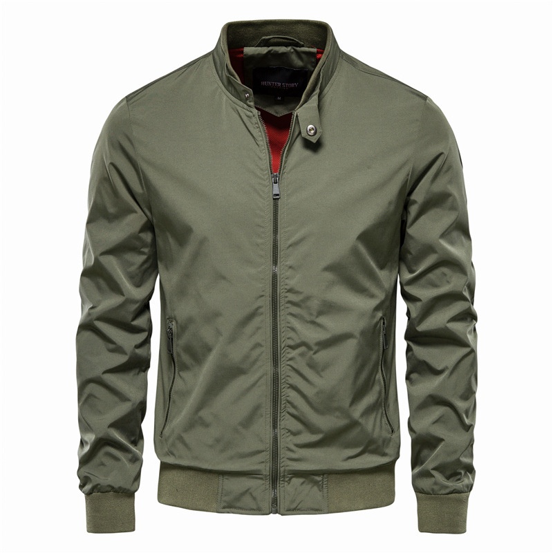 Fashionable Slim Fit Casual Men's Spring and Autumn Lightweight Jacket