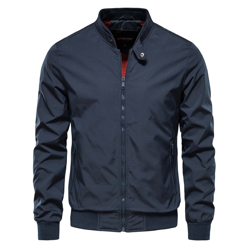 Fashionable Slim Fit Casual Men's Spring and Autumn Lightweight Jacket