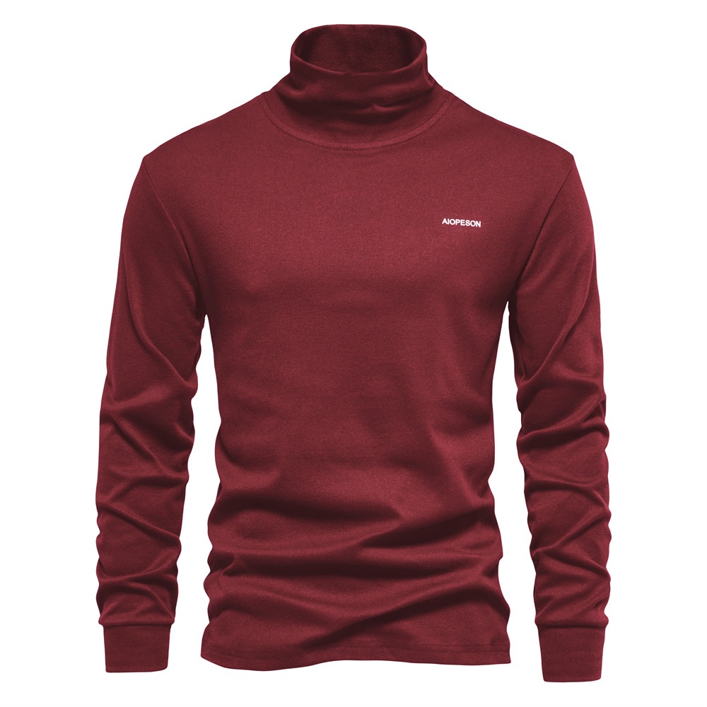 Antibacterial and Skin-Friendly Casual Men's Autumn Base Layer Shirt