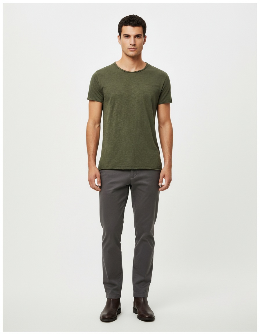 T-shirt d'été respirant et ajusté pour homme