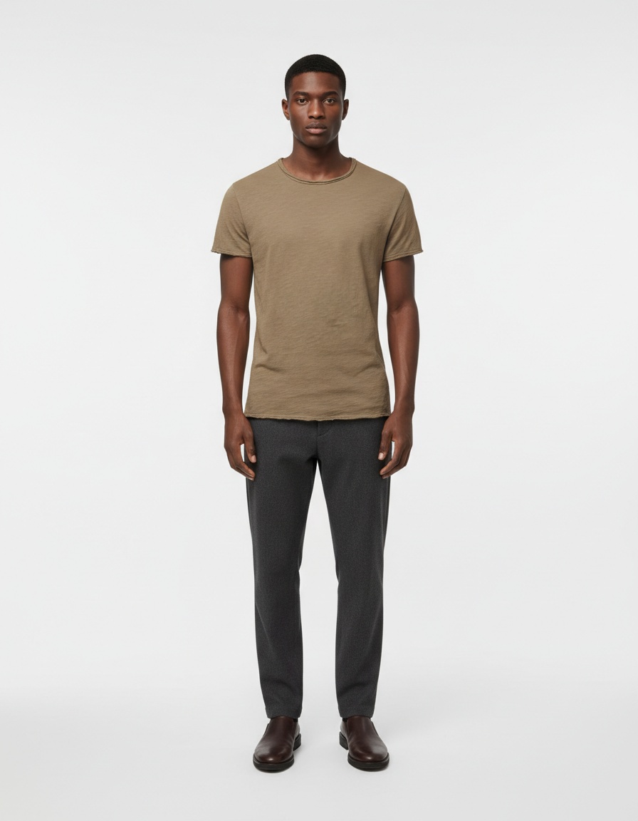 T-shirt d'été respirant et ajusté pour homme