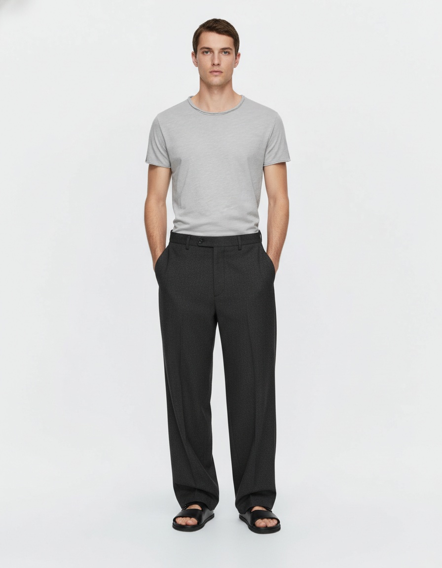 T-shirt d'été respirant et ajusté pour homme