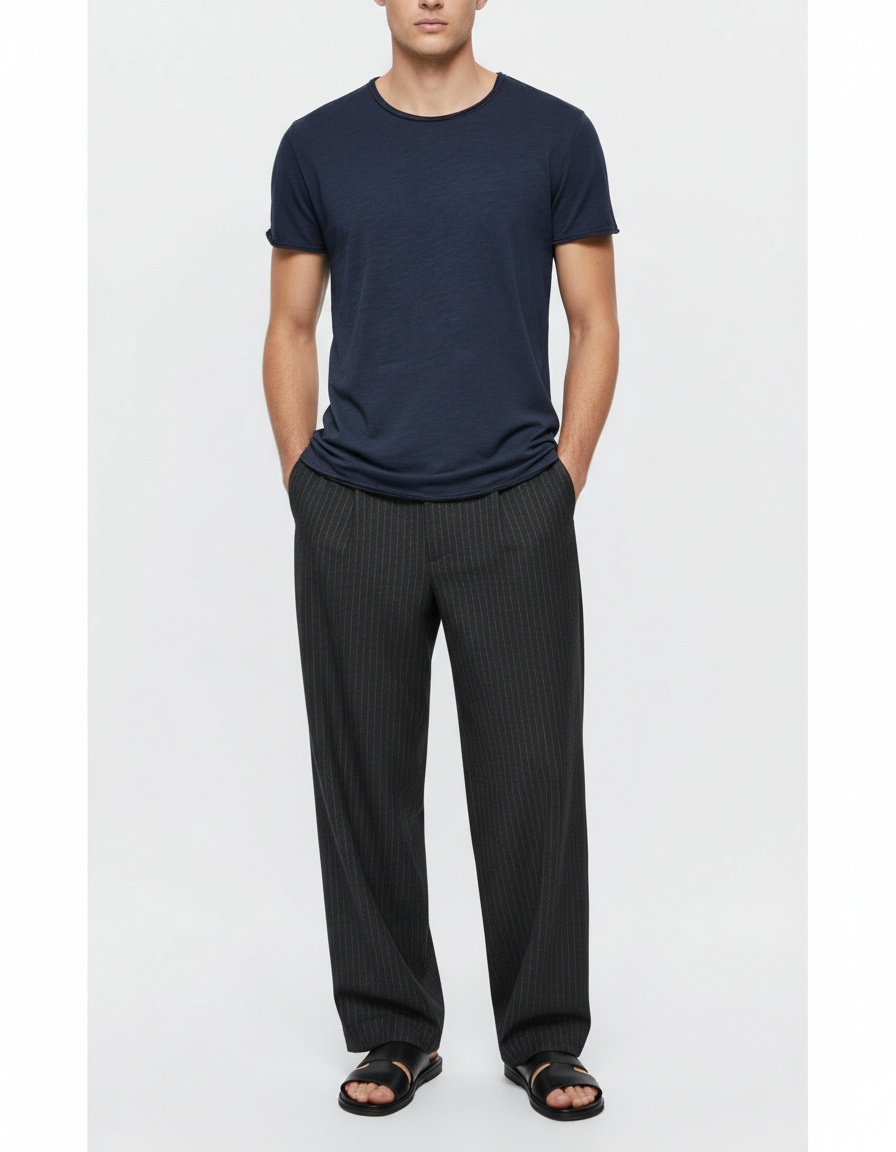 T-shirt d'été respirant et ajusté pour homme