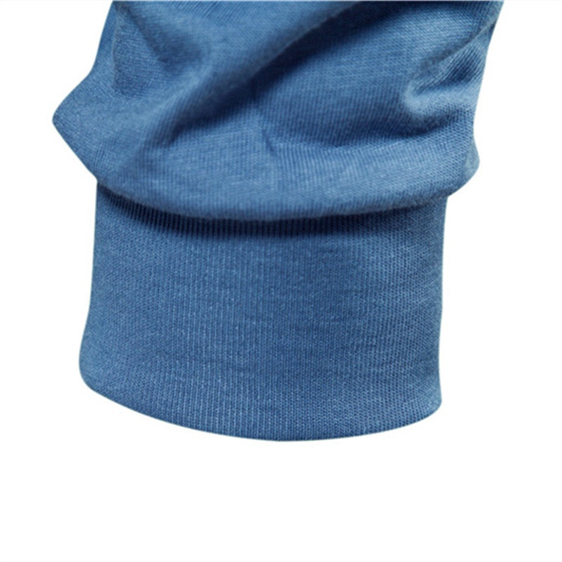 High Street Style Long-Sleeved Casual Men's T-Shirt for Autumn