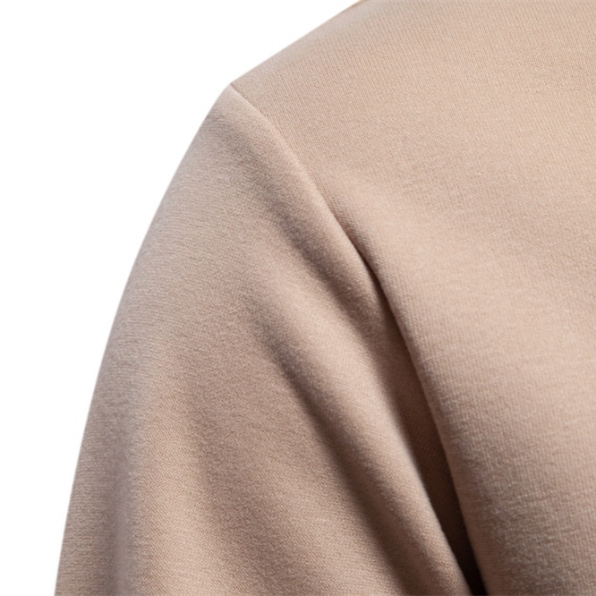 Casual Loose-Fit Crew Neck Long-Sleeved Men's Sweatshirt for Autumn Wear